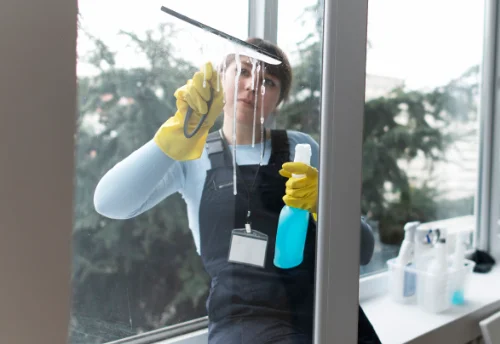 Nettoyage de vitres intérieures et extérieures à Sérent